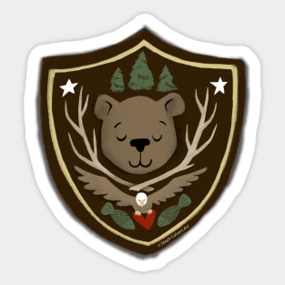 Protect Nature badge - Earth Day tee Sticker